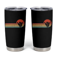 Shaka Hand Tumbler Cup Retro Vintage Shaka Sign Rasta Hawaii Hawaiian - Wonder Print Shop