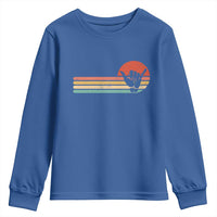 Shaka Hand Youth Sweatshirt Retro Vintage Shaka Sign Rasta Hawaii Hawaiian - Wonder Print Shop
