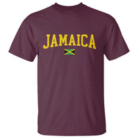 Vintage Jamaica T Shirt Retro Jamaican Flag National Pride Vacation - Wonder Print Shop