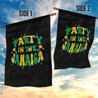 Party in The Jamaica Garden Flag Funny Jamaican Independence Day - Wonder Print Shop