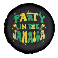 Party in The Jamaica Spare Tire Cover Funny Jamaican Independence Day - Wonder Print Shop