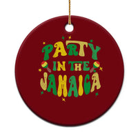 Party in The Jamaica Ceramic Ornament Funny Jamaican Independence Day - Wonder Print Shop