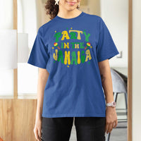Party in The Jamaica T Shirt For Women Funny Jamaican Independence Day - Wonder Print Shop
