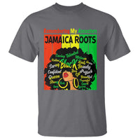 Proud Jamaican Afro Black Woman T Shirt Remembering My Ancestors Jamaica Pride - Wonder Print Shop