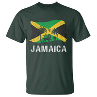 Jamaica T Shirt Retro Vintage Jamaican Pride Flag Lion Of Judah - Wonder Print Shop