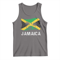 Jamaica Tank Top Retro Vintage Jamaican Pride Flag Lion Of Judah - Wonder Print Shop