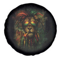 Rasta Reggae Lion Smoking Weed Spare Tire Cover Jamaican Reggae Music and Weed Lovers - Wonder Print Shop
