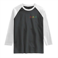 Little Birds Raglan Shirt Rastafari Rasta Reggae Music Jamaican Pride - Wonder Print Shop