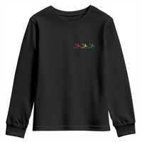 Little Birds Youth Sweatshirt Rastafari Rasta Reggae Music Jamaican Pride - Wonder Print Shop