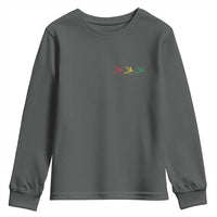 Little Birds Youth Sweatshirt Rastafari Rasta Reggae Music Jamaican Pride - Wonder Print Shop