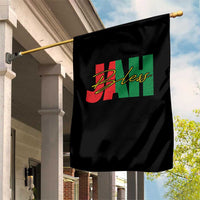 Rastafarian Jah Bless Garden Flag Retro Reggae Rastafari Jamaica Rasta - Wonder Print Shop