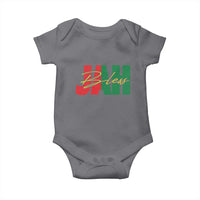 Rastafarian Jah Bless Baby Onesie Retro Reggae Rastafari Jamaica Rasta - Wonder Print Shop