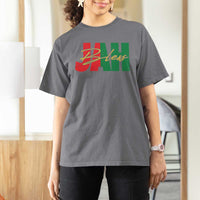 Rastafarian Jah Bless T Shirt For Women Retro Reggae Rastafari Jamaica Rasta - Wonder Print Shop
