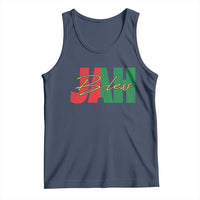 Rastafarian Jah Bless Tank Top Retro Reggae Rastafari Jamaica Rasta - Wonder Print Shop