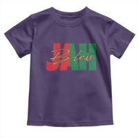 Rastafarian Jah Bless Toddler T Shirt Retro Reggae Rastafari Jamaica Rasta - Wonder Print Shop