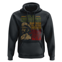 Haile Selassie Hoodie War Speech Lion of Judah Rasta Jah Bless - Wonder Print Shop