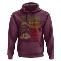 Haile Selassie Hoodie War Speech Lion of Judah Rasta Jah Bless - Wonder Print Shop