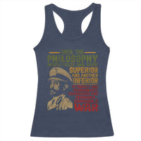 Haile Selassie Racerback Tank Top War Speech Lion of Judah Rasta Jah Bless - Wonder Print Shop