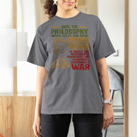 Haile Selassie T Shirt For Women War Speech Lion of Judah Rasta Jah Bless - Wonder Print Shop