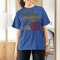 Haile Selassie T Shirt For Women War Speech Lion of Judah Rasta Jah Bless - Wonder Print Shop