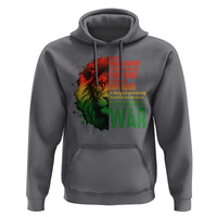 Lion of Judah Hoodie Rasta Haile Selassie War Speech Jah Bless - Wonder Print Shop