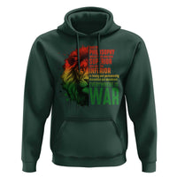 Lion of Judah Hoodie Rasta Haile Selassie War Speech Jah Bless - Wonder Print Shop