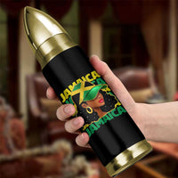Proud Jamaican Afro Black Woman Jamaica Flag Pride Bullet Tumbler - Wonder Print Shop