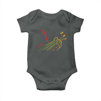 Reggae Guitar Baby Onesie Rasta Music Gift for Guitar Lovers - Wonder Print Shop