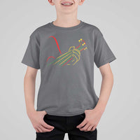 Reggae Guitar T Shirt For Kid Rasta Music Gift for Guitar Lovers - Wonder Print Shop