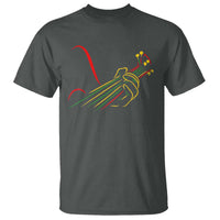 Reggae Guitar T Shirt Rasta Music Gift for Guitar Lovers - Wonder Print Shop