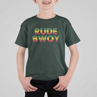Rude Boy T Shirt For Kid Jamaican Rasta Reggae Roots Gifts Jamaica - Wonder Print Shop