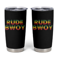 Rude Boy Tumbler Cup Jamaican Rasta Reggae Roots Gifts Jamaica - Wonder Print Shop