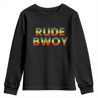 Rude Boy Youth Sweatshirt Jamaican Rasta Reggae Roots Gifts Jamaica - Wonder Print Shop