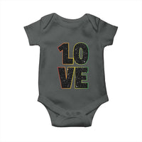 One Love Jamaican Rasta Reggage Music Baby Onesie - Wonder Print Shop