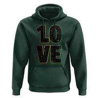 One Love Jamaican Rasta Reggage Music Hoodie - Wonder Print Shop