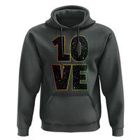 One Love Jamaican Rasta Reggage Music Hoodie - Wonder Print Shop
