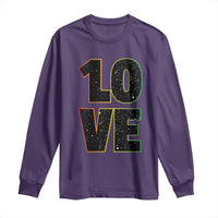 One Love Jamaican Rasta Reggage Music Long Sleeve Shirt - Wonder Print Shop