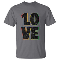 One Love Jamaican Rasta Reggage Music T Shirt - Wonder Print Shop