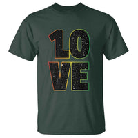 One Love Jamaican Rasta Reggage Music T Shirt - Wonder Print Shop