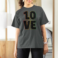 One Love Jamaican Rasta Reggage Music T Shirt For Women - Wonder Print Shop