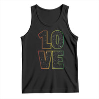 One Love Jamaican Rasta Reggage Music Tank Top - Wonder Print Shop