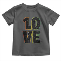 One Love Jamaican Rasta Reggage Music Toddler T Shirt - Wonder Print Shop