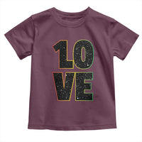 One Love Jamaican Rasta Reggage Music Toddler T Shirt - Wonder Print Shop