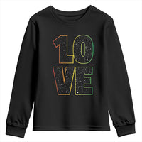 One Love Jamaican Rasta Reggage Music Youth Sweatshirt - Wonder Print Shop