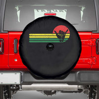 Rasta Reggae Shaka Hand Spare Tire Cover Retro Vintage Jamaica Flag Rasta Hawaii Shaka Sign - Wonder Print Shop