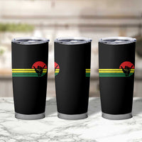 Rasta Reggae Shaka Hand Tumbler Cup Retro Vintage Jamaica Flag Rasta Hawaii Shaka Sign - Wonder Print Shop