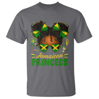 Jamaica Princess T Shirt Proud Jamaican Afro Black Girls Jamaica Flag Pride - Wonder Print Shop