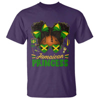 Jamaica Princess T Shirt Proud Jamaican Afro Black Girls Jamaica Flag Pride - Wonder Print Shop