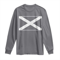 Scotland Flag Saltire Long Sleeve Shirt SCOT Scottish Independence Pride