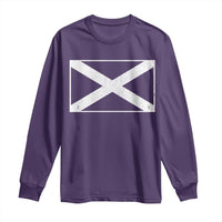 Scotland Flag Saltire Long Sleeve Shirt SCOT Scottish Independence Pride